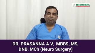 Stroke is one of the most commonly encountered Neurological Emergencies - DR. PRASANNA A V | RGH