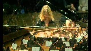 Gabriela Montero improvises on Rachmaninoff's third piano concerto in the style of Bach I