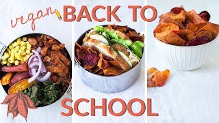 VEGAN LUNCH IDEAS | Amazing Back-to-School Recipes