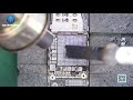 零基础手工练习主板除胶方法与技巧视频教程 mobile phone motherboard repair