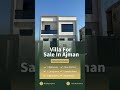 Brand New 3 BHK Villa For Sale In Ajman.#shorts