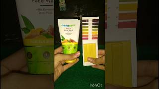 pH test of mama earth ubtan face wash #phtest #facewash #mamaearth #skincare #shorts #trending #uff