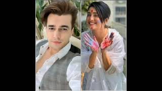 Shivangi Joshi and Mohsin Khan same colour dress #shivangijoshi #and #mohsinkhan #yrkkh