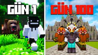 Minecraft Amazon Ormanlarında 100 Gün Geçirdim… (part 1)