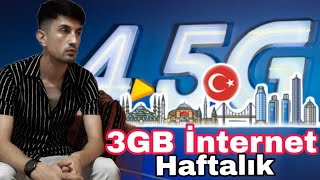 Turkcell Bedava İnternet 2024 3 GB İnternet