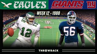 A Crazy Ending You'd NEVER Expect! (Eagles vs. Giants 1988, Week 12)