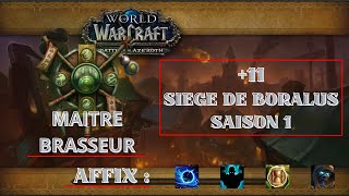 Aurevoir S1, Bonjour les Gobelin - Siege de Boralus - Saison 1 The War Within - PoV Moine Brewmaster