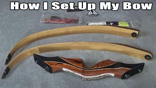 Traditional Archery - How I Set Up my Bow