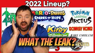 Nintendo Direct, Switch 2022 + 2023 Lineup Leaks?!