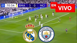 🔴 REAL MADRID VS MANCHESTER CITY PARTIDO EN VIVO / CHAMPIONS LEAGUE - JUEGA MBAPPE