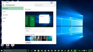 How to setup the screensaver in Windows 10