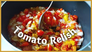 How To Make Tomato Relish 🍅 | Quick, Simple & Easy!