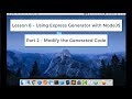 How to Run Express Generator with Node.js