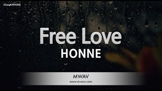 HONNE-Free Love (Karaoke Version)