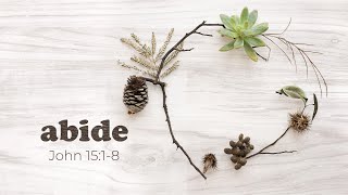 Sunday Sermon, January 5, 2025 | John 15:1-8