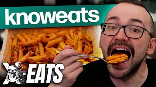 ¡MACARRONES con CHORIZO! 🍝 PLATO de KNOWEATS! 💚 Xokas Eats #39