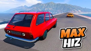 Renault Ailesi Arabalar Max Hız Yarışında - GTA 5