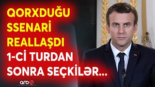 Makron seçkilərə müdaxilə edəcək? - 2-ci tura qalan prosesdə...