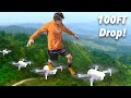 Drone Swarm Builds Flying Bridge! - (Microbots Big Hero 6)