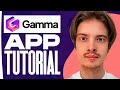 Gamma AI App Tutorial 2024 | How To Create Presentations With Gamma AI