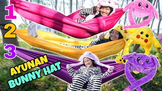 BERBURU AYUNAN SESUAI WARNA BUNNY HAT | CHIKAKU CHANNEL