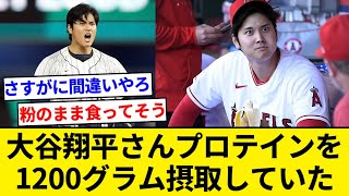 大谷翔平さん、プロテインを毎日１２００グラム摂取していた【5chまとめ】【なんJまとめ】