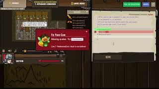 CodeCombat level 7 answer