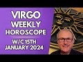 Virgo Horoscope Weekly Astrology from 15th January 2024