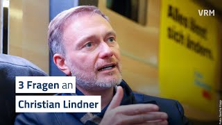 3 Fragen an Christian Lindner