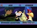 GOML Online 2021 Winners Quarters - Axe (Marth) Vs. Ginger (Falco) SSBM Melee Tournament