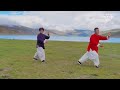 传统杨氏太极拳85式第一部分 traditional yang taijiquan form 85 part 1 yang dawei u0026 his mother