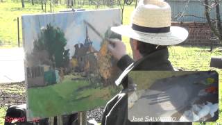 José SALVAGGIO plein air painting 10 Bettancourt-la-Ferrée