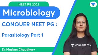 Conquer NEET PG 2022: Parasitology Part 1 | Microbiology | Let's Crack NEET PG | Dr.Muskan