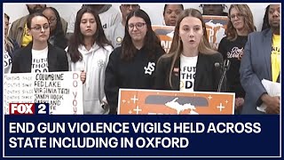 End Gun Violence vigils held across state including in Oxford