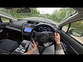 2014 subaru levorg 4wd 1.6 cvt pov test drive