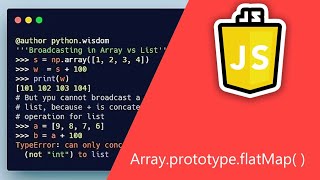 Javascript : : : Array.prototype.flatMap( )