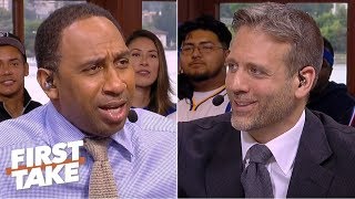 Game 6 predictions: Stephen A. picks the Warriors, Max takes the Raptors | First Take