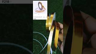 #unboxing Golden tape for wall and tile decore | wall sticker | walldecore || shorts