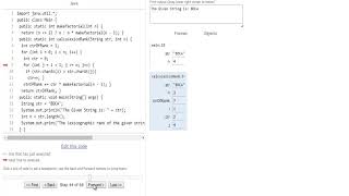w3resource.com: Java String Exercise-50