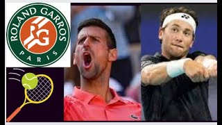 French Open Men’s Final Prediction – Novak Djokovic vs Casper Ruud#grandslam #rolandgarros#tennis
