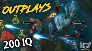 Perfect 200 IQ Outplays Montage - League of Legends Plays | LoL Best Moments #164