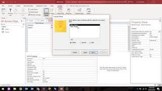 MS Access - Create a Junction/Join Table