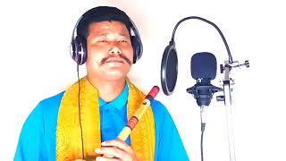 Aijw jwng aijw boro aijw Bodo song Flute cover by Nipun Baro