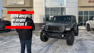 New 2024 Jeep Wrangler Rubicon X 4-Door 4x4 | Stock # RTJ2142 - Redwater Dodge