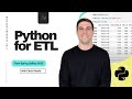Python for ETL | Live Instruction (Dataset included!)