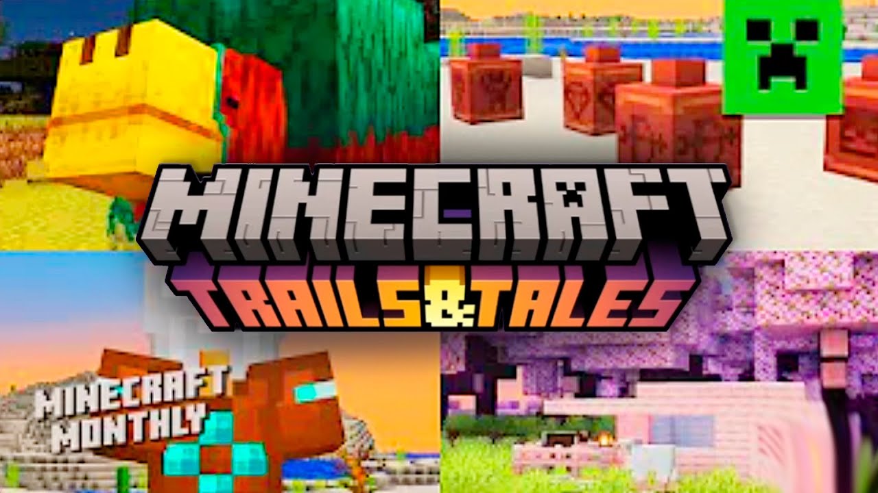 MINECRAFT 1.20 - TRAILS & TALES (Atualização Trilhas E Contos) - YouTube