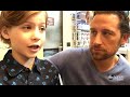 Jacob Tremblay Brings His Dad to Work for 'Take Your Kids to Work Day'