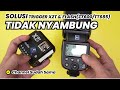 Cara Mengatasi Trigger Godox X2T Tidak Bisa Nyambung ke Flash Godox TT600 atau TT685 - ID set OFF