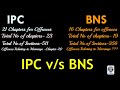 The BNS v. The IPC I overview of BNS I New Criminal Law Bills I