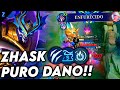 ZHASK HACKER DANO - ZHASK GAMEPLAY | Mobile Legends